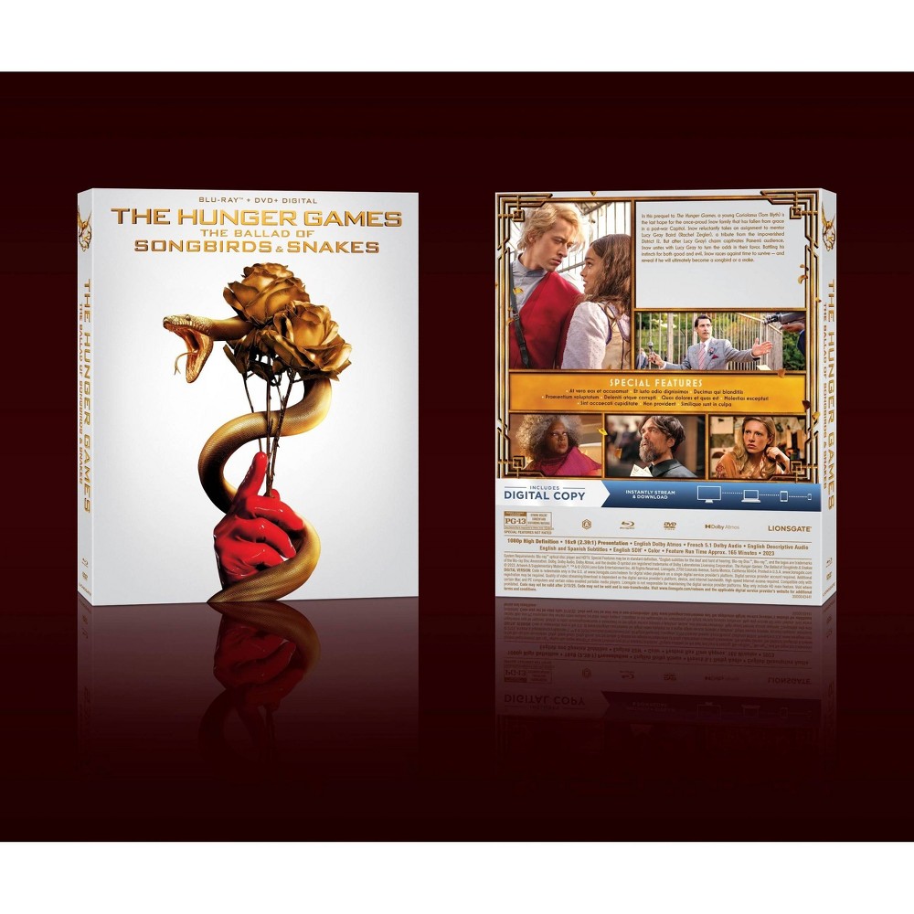 Lionsgate The Hunger Games: Ballad Of Songbirds and Snakes (Target  Exclusive) (Blu-ray + DVD + Digital) | The Market Place