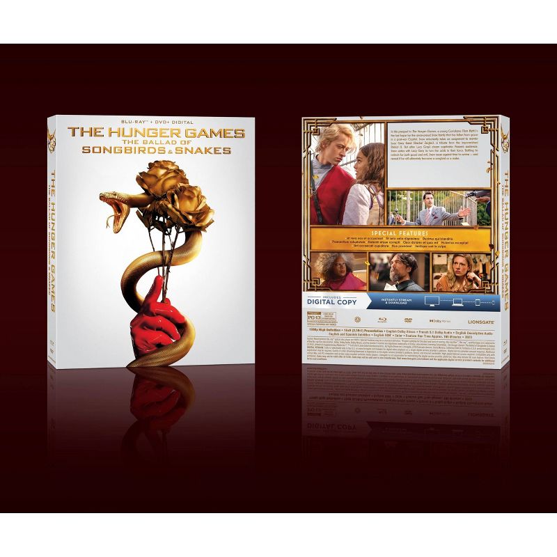 The Hunger Games: Ballad Of Songbirds and Snakes (Target Exclusive) (Blu-ray + DVD + Digital), 1 of 8