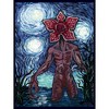 Men's Stranger Things Demogorgon Starry Night Style Poster T-Shirt - 2 of 4