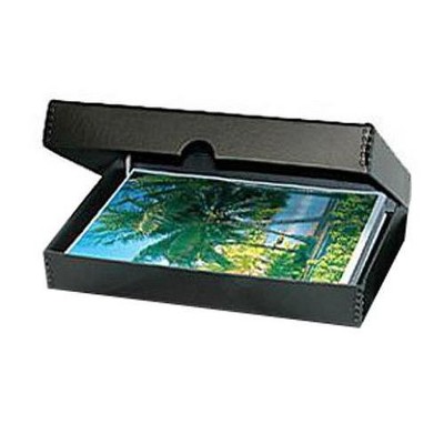  Print File Black Clamshell Metal Edge Archival Box 9x12x1.75 