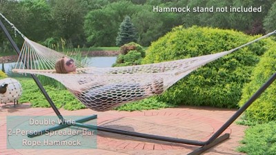 Double wide outlet hammock