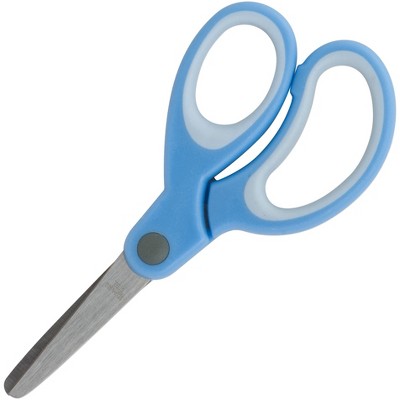 Sparco Scissors 5" Blunt Tip Easy Grip Handle Blue 39045