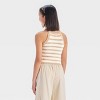 Girls' Striped Halter Sweater Tank - art class™ - 2 of 3