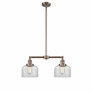 Bell - 2 Light Island In Traditional Style-10 Inches Tall and 21 Inches Wide - 1 of 1