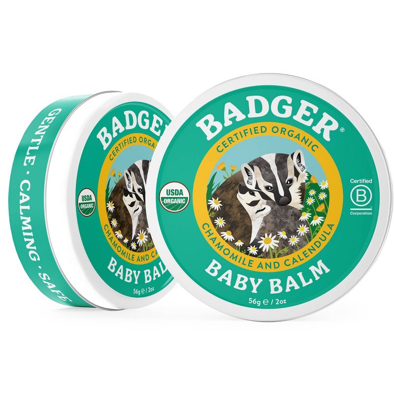 Badger Organic Baby Balm Skin Care - 2oz, 6 of 8