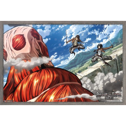 Attack on Titan: The Final Season - Part 3 Teaser Wall Poster, 22.375 x  34 