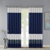 DSVIMOY Curtain Panels, Polyoni Pintuck Curtain Panel for Living Room, Bedroom, Multicolor, 84"*50"*0.13" - 4 of 4