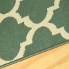Traditional Floral Indoor Hallway Entryway Runner Rug by Blue Nile Mills - 3 of 4