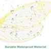 Unique Bargains Waterproof Durable Vibrant Colors Floral Wrapping Paper 1 Pc - 2 of 4
