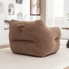Gulches Giant Bean Bag Chair for Adults & Kids High-Density Foam Lazy Sofa with Armrests, Removable Washable Cover, Non-Slip - 2 of 4