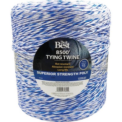 Do it Best  0.094 In. x 8500 Ft. Blue & White Polypropylene Tying Twine 764302