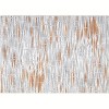 Modern Abstract Line Rug, Washable Non-Slip Low Pile Carpet, No-Shedding Stain-Resistant for Living Room, Bedroom, Dorm, Office - 3 of 4