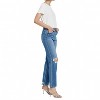 Women's Gladden High Rise Slim Wide Leg Jeans - FLYING MONKEY - 3 of 4