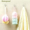 LunaLulinlk Adhesive Wall Hooks，Heavy Duty Reusable Hooks, Clear 40-Pcs PVC Hooks - 2 of 4