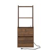 Nightstands Set of 2, with Charging Station, Smart Nightstand with Night Light, Modern Night Stand with Bookshelf, Bedside Tables for Bedroom - 3 of 4