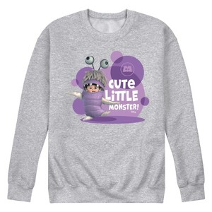 Men's - Disney - Boo Cute Little Monster Graphic Fleece Sweatshirt - 1 of 4