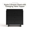 Storkcraft Kyoto 3-Drawer Dresser with Removable Topper - 4 of 4