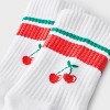 Women's Icon Cushioned Ribbed 2pk Mid Crew Socks - 4-10 - 3 of 3