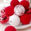 25PCS Christmas Balls Ornaments Set for Home Holiday Festival Wedding Party Indoor Yard Window Wreath - 4 of 4