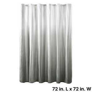 Rbied 72" x 72" Ombre Printed Seersucker Shower Curtain - 1 of 4