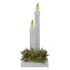 Northlight 9" Battery Operated LED Lighted Candle Christmas Stocking Holder - image 4 of 4