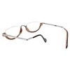 Calabria 309 Small Semi-Rimless Folding Reading Glasses - 4 of 4
