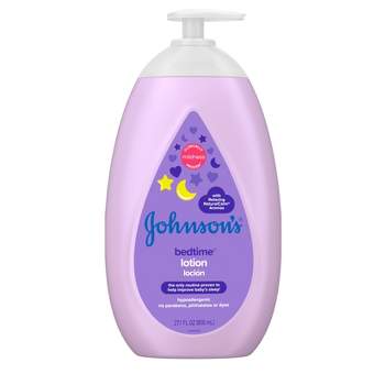 Johnson's Moisturizing Bedtime Baby Body Lotion with Coconut Oil  & Natural Calm Aromas - 27.1oz