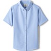 Lands' End School Uniform Kids Short Sleeve Oxford Dress Shirt - 2 of 3