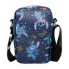 Disney Bag, Crossbody, Lilo and Stitch, Stitch Space Poses, Blue, Vegan Leather - 3 of 4