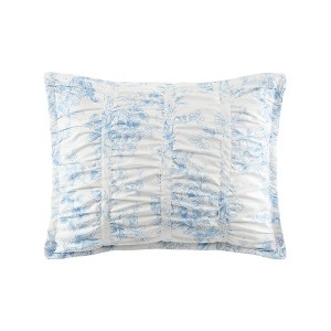 Armoire Collection Toile Floral Pillow Sham - 1 of 3