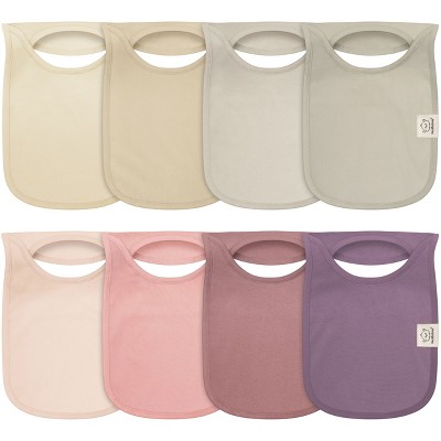 KeaBabies 8-Pack Hallo Baby Drool Bibs , Baby Bibs for Boys, Girls, Pull-on Bibs for Baby Boy, Baby Girl, Baby Bib Unisex