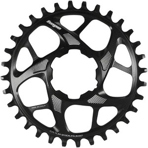 Hope Spiderless Retainer Chainring - 36t, Boost, Hope Direct Mount, R22, Black - 1 of 1