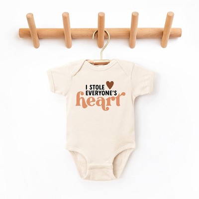 The Juniper Shop I Stole Everyones Heart Baby Bodysuit