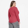 Women's Long Sleeve Henley T-Shirt - Wild Fable™ - 3 of 3