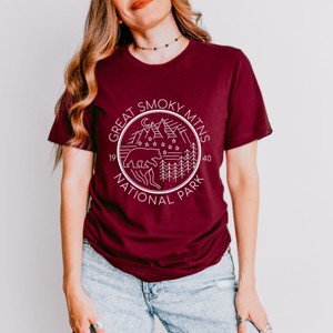 Simply Sage Market Great Smoky Mountains National Park Short Sleeve Tee - 1 of 4