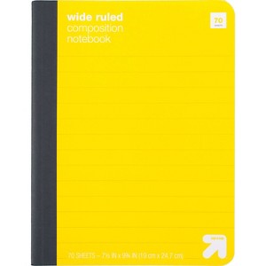 Wide Ruled  Composition Notebook - up&up™ - 1 of 2