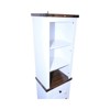 NicBex Narrow Freestanding Bathroom Cabinet,Storage Cabinet with Adjustable Shelves,Tall Linen Tower with Drawer/Doors for Bathroom,Living Room - 3 of 4