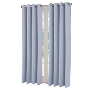 RT Designers Collection Boden 100% Blackout Grommet Curtain Panel 54" x 90" Sky Blue - 1 of 4