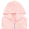 Wicked Glinda Big Girls Velour Zip Up Hoodie and Flare Pants Outfit Set Paisley Pale Pink Glinda 10-12 - 4 of 4