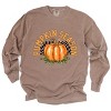 Simply Sage Market Pumpkin Season Checkered Garment Dyed Long Sleeve - 2 of 4