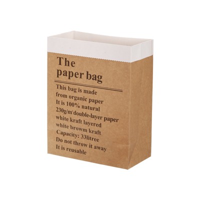 50-Pack Small White Kraft Paper Bag, 6.25x3.5x2.5 in. Party Gift Bags with  Handles, Bulk Retail Shopping Merchandise Bags