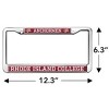 Rhode Island College Mascot Full Size Standard License Plate Metal Frame - 4 of 4