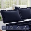 LISM 20"x 26"Ruffle Pillowcases Set of 2,Ruffled Pillow Shams with Envelope Closure - 4 of 4