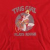 Dc Plays Rough Adult Pull-Over Hoodie - 2 of 4