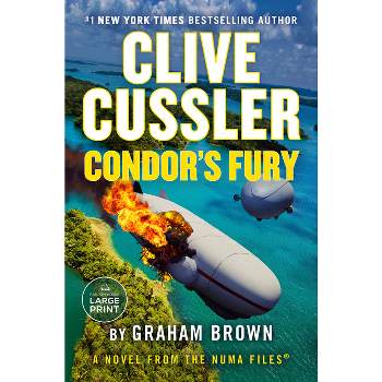 Clive Cussler Condor's Fury - (NUMA Files) Large Print by  Graham Brown (Paperback)