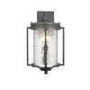 Chloe Lighting Chatelet Transitional 1 Light Black Outdoor Wall Sconce 16" Height - 3 of 4