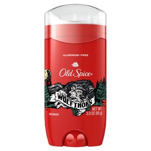 Old Spice Aluminum Free Wolfthorn Scent Deodorant for Men 48 hr. Protection - 3oz - 1 of 4