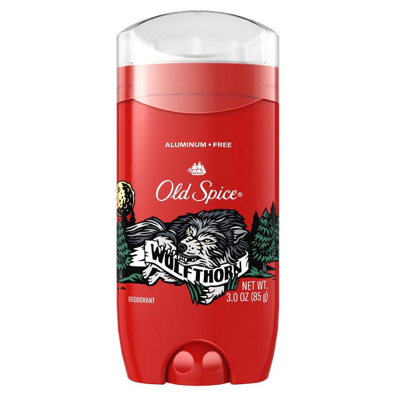 Old Spice Aluminum Free Wolfthorn Scent Deodorant for Men 48 hr. Protection - 3oz, 1 of 8