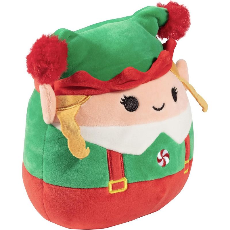 Squishmallow 8" Emmy The Christmas Elf - Official Kellytoy Holiday Plush - Soft and Squishy Stuffed Animal Toy - Great Gift for Kids, 2 of 6