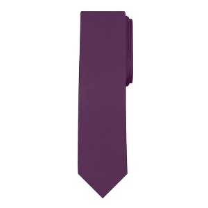 Jacob Alexander Men's Solid Color 2.75" Slim Neck Tie - 1 of 4